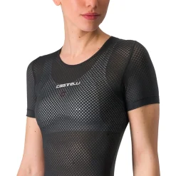 Castelli Pro Mesh Hemd met Korte Mouwen Dames - zwart 010