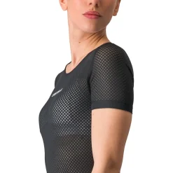 Castelli Pro Mesh Hemd met Korte Mouwen Dames - zwart 010
