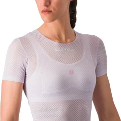 Castelli Pro Mesh Hemd met Korte Mouwen Dames - purple mist 538