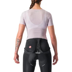 Castelli Pro Mesh Hemd met Korte Mouwen Dames - purple mist 538