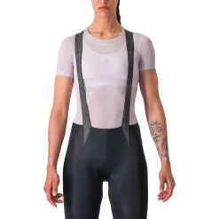 Castelli Pro Mesh Hemd met Korte Mouwen Dames - purple mist 538