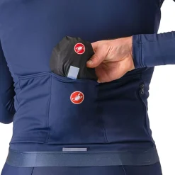 Castelli Squall Shell Jas Heren - light black/silver grey 085