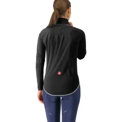 Castelli Ultra Regenjas Dames - black/silver reflex 010