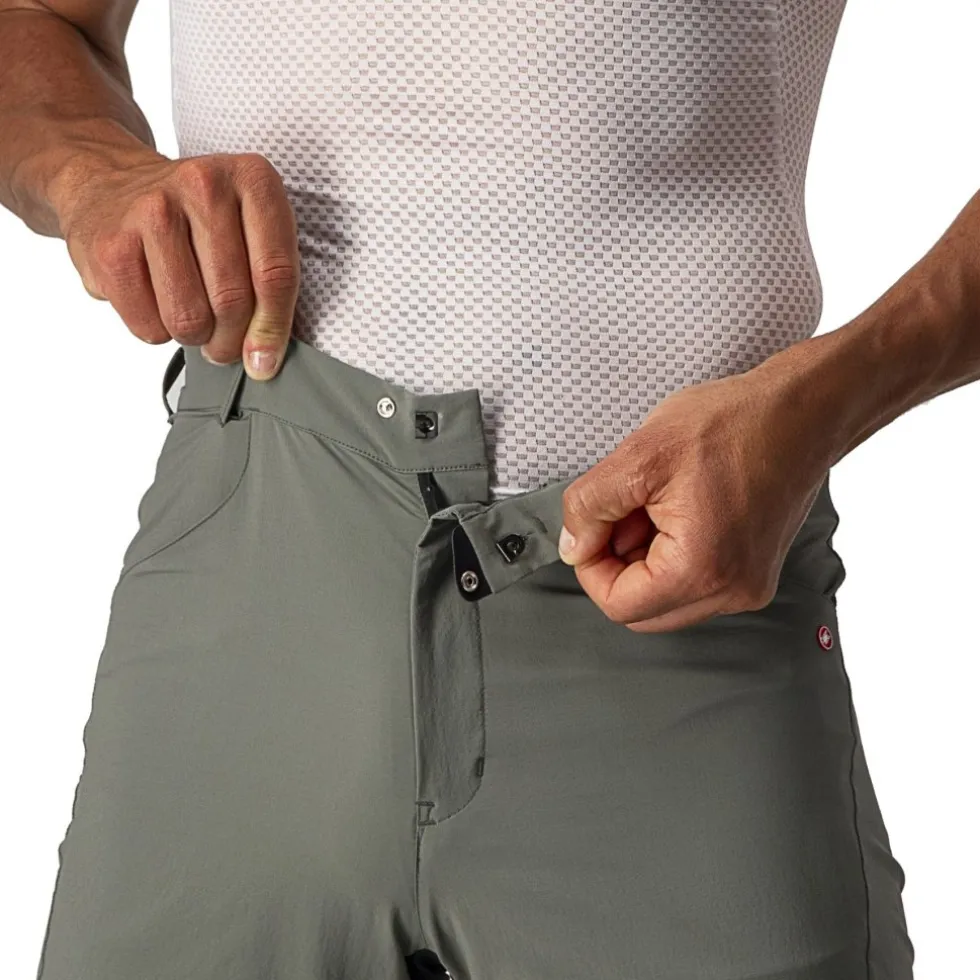 Castelli Unlimited Baggy Fietsshort Heren - forest grey 089