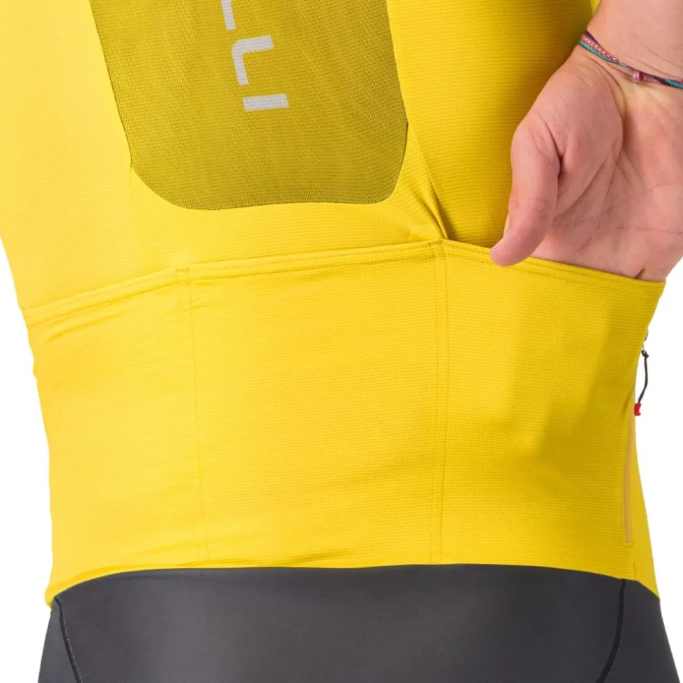 Castelli Unlimited Speedsuit Heren - mango mojito/black/ivory 712
