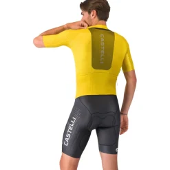 Castelli Unlimited Speedsuit Heren - mango mojito/black/ivory 712