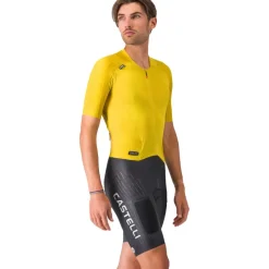 Castelli Unlimited Speedsuit Heren - mango mojito/black/ivory 712