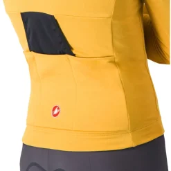 Castelli Unlimited Trail 2 Fietsshirt met Lange Mouwen Heren - goldenrod/dark grey 775