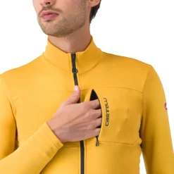 Castelli Unlimited Trail 2 Fietsshirt met Lange Mouwen Heren - goldenrod/dark grey 775
