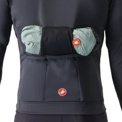 Castelli Unlimited Trail 2 Fietsshirt met Lange Mouwen Heren - dark grey 030