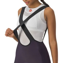 Castelli Velocissima DT Fietsbroek met Bretels Dames - dark night shade/silver reflex 513