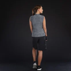 Chiba Baggy Light Fietsshort Dames - zwart