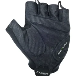 Chiba BioXCell Super Fly Handschoenen met Korte Vingers - zwart/zwart