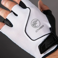Chiba Cool Air Handschoenen met Korte Vingers - wit