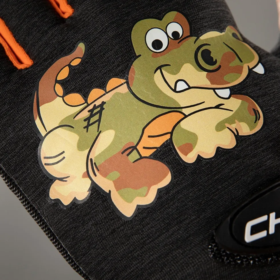 Chiba Cool Kids Handschoenen met Korte Vingers Kinderen - crocodile