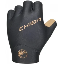 Chiba Eco Pro Handschoenen met Korte Vingers - zwart