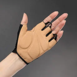 Chiba Eco Pro Handschoenen met Korte Vingers - zwart