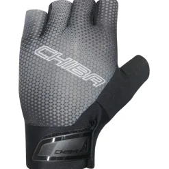 Chiba Ergo Superlight Handschoenen met Korte Vingers - dark grey