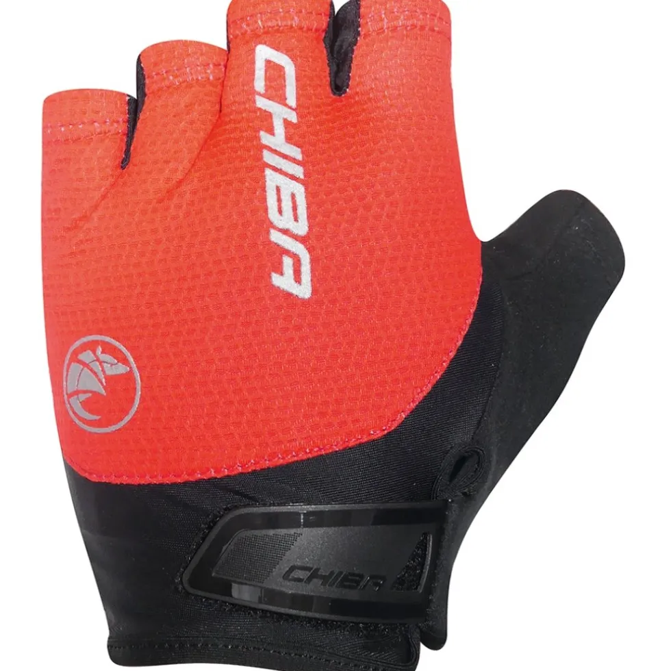 Chiba Gel Air Handschoenen met Korte Vingers - rood