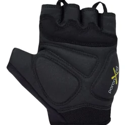 Chiba Gel Comfort Handschoenen met Korte Vingers - zwart/oranje