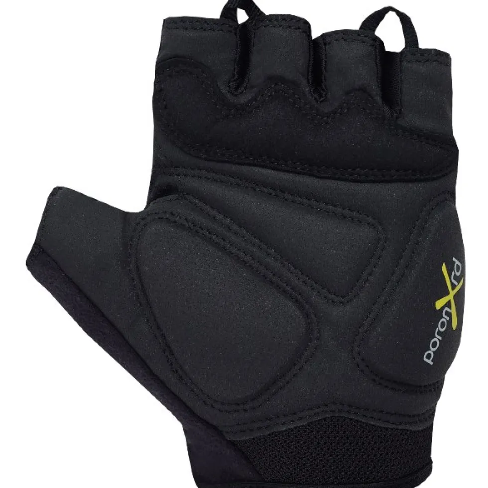 Chiba Gel Comfort Handschoenen met Korte Vingers - zwart/oranje