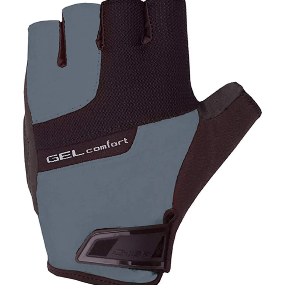 Chiba Gel Comfort Handschoenen met Korte Vingers - dark grey