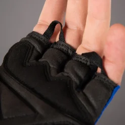 Chiba Gel Comfort Handschoenen met Korte Vingers - dark grey