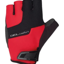 Chiba Gel Comfort Handschoenen met Korte Vingers - rood