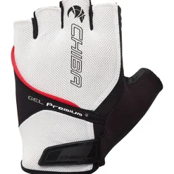 Chiba Gel Premium Handschoenen met Korte Vingers - wit