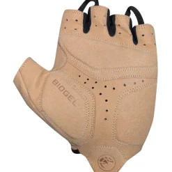 Chiba Nature Eco Handschoenen met Korte Vingers - zwart