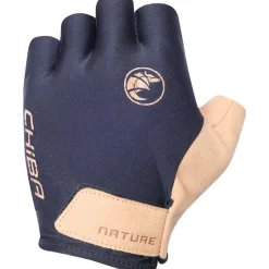 Chiba Nature Eco Handschoenen met Korte Vingers - zwart