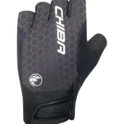 Chiba Pure Race II Handschoenen met Korte Vingers - zwart