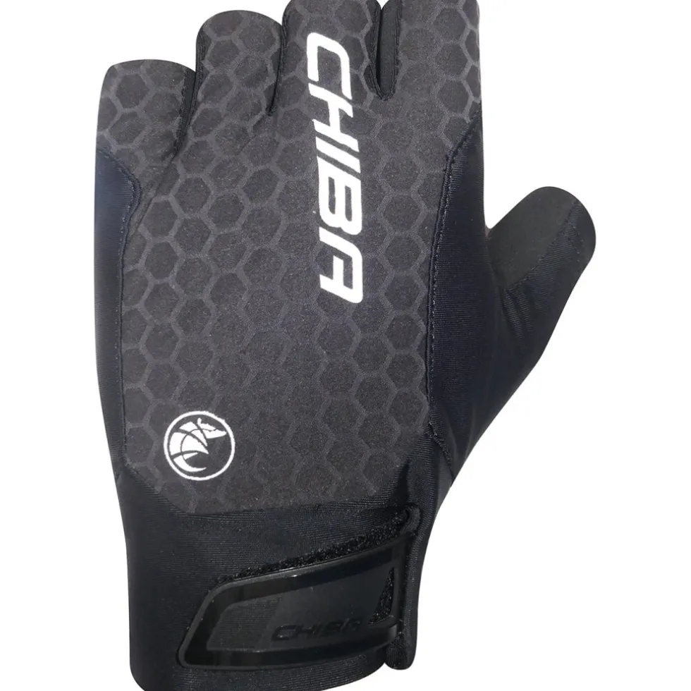 Chiba Pure Race II Handschoenen met Korte Vingers - zwart
