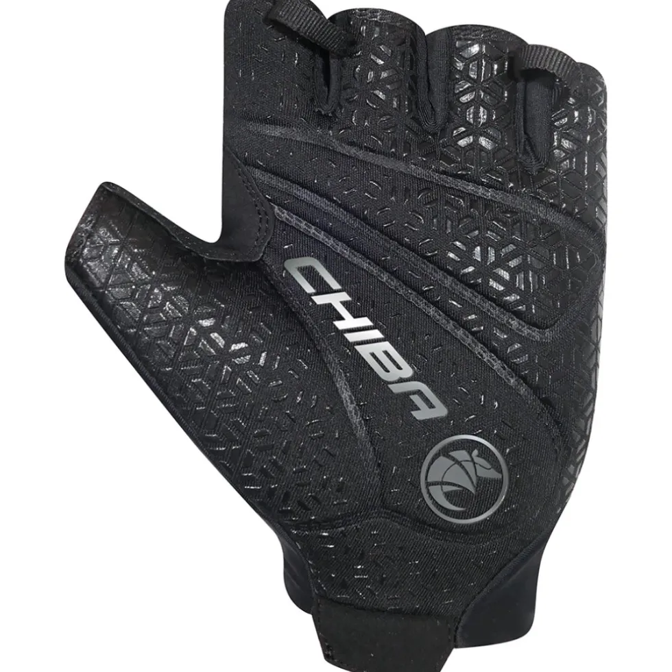 Chiba Pure Race II Handschoenen met Korte Vingers - zwart