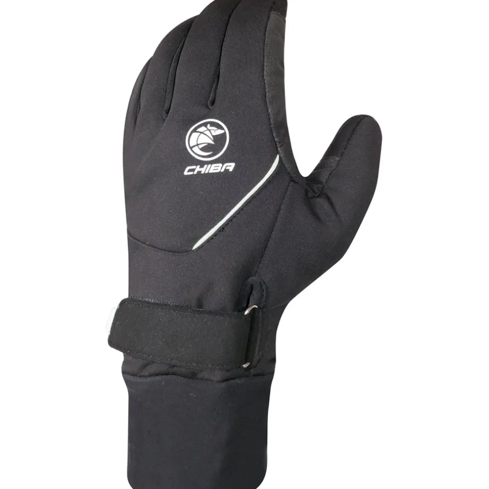 Chiba Rain Pro Warm Fietshandschoenen - zwart/wit