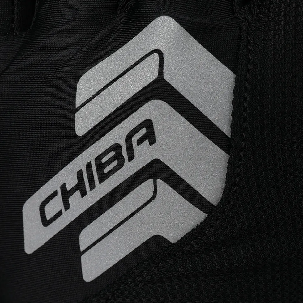 Chiba Reflex II Handschoenen met Korte Vingers - zwart