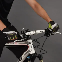 Chiba Solar II Handschoenen met Korte Vingers - black/neon yellow
