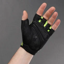 Chiba Solar II Handschoenen met Korte Vingers - black/neon yellow