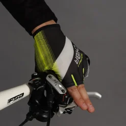 Chiba Solar II Handschoenen met Korte Vingers - black/neon yellow