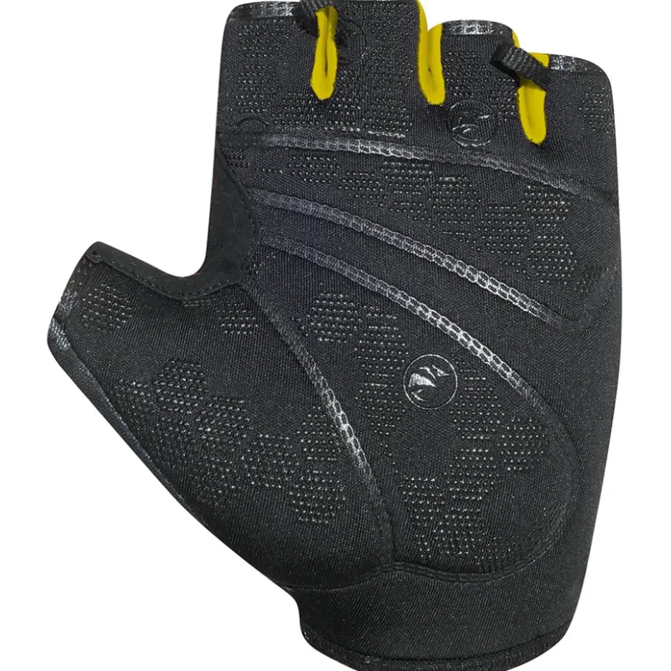 Chiba Solar II Handschoenen met Korte Vingers - black/neon yellow