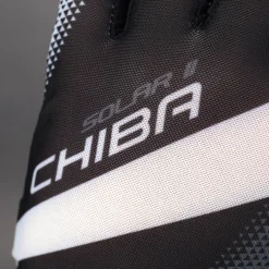 Chiba Solar II Handschoenen met Korte Vingers - zwart/rood