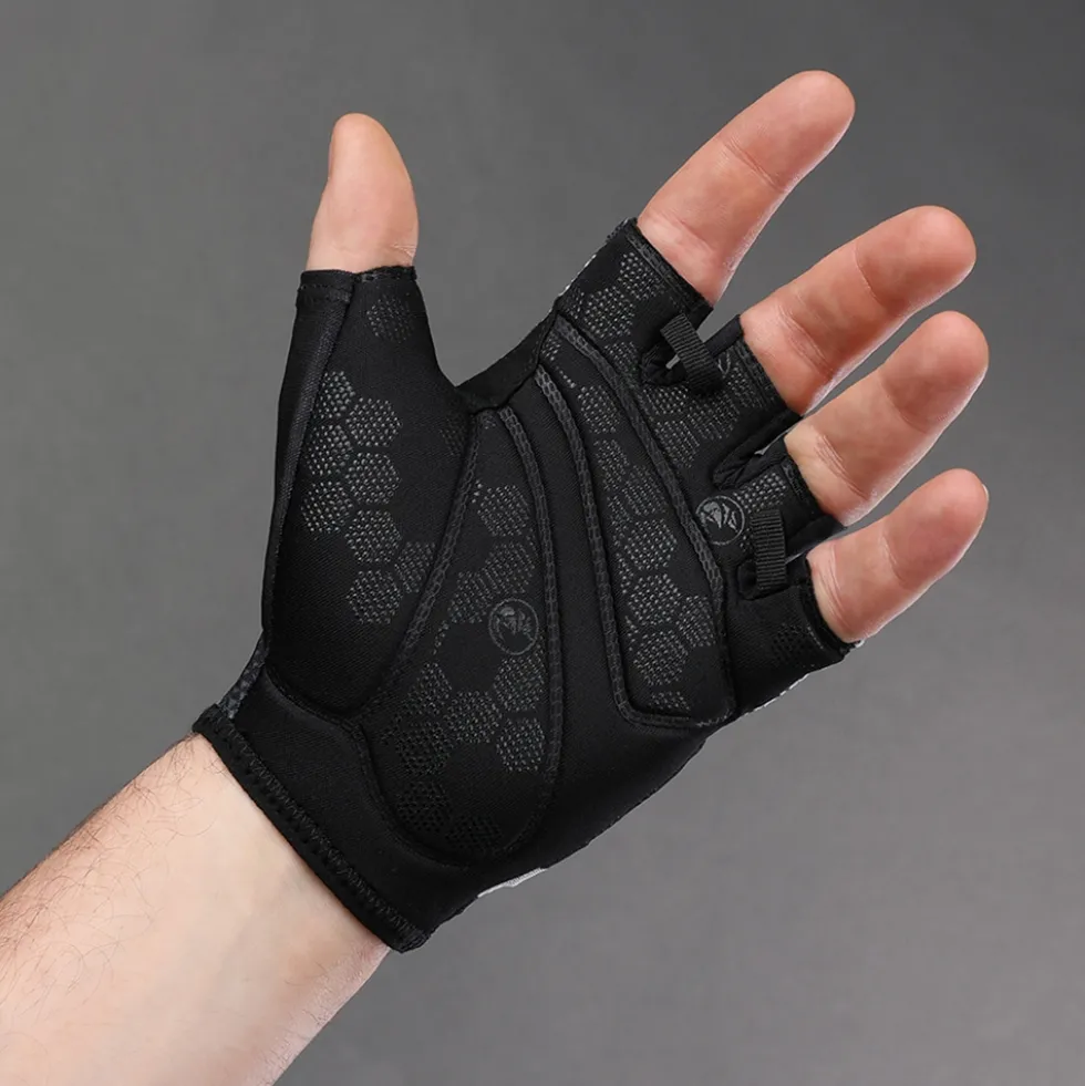Chiba Solar II Handschoenen met Korte Vingers - zwart/rood