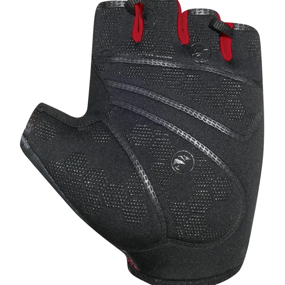 Chiba Solar II Handschoenen met Korte Vingers - zwart/rood