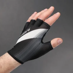 Chiba Solar II Handschoenen met Korte Vingers - zwart/rood
