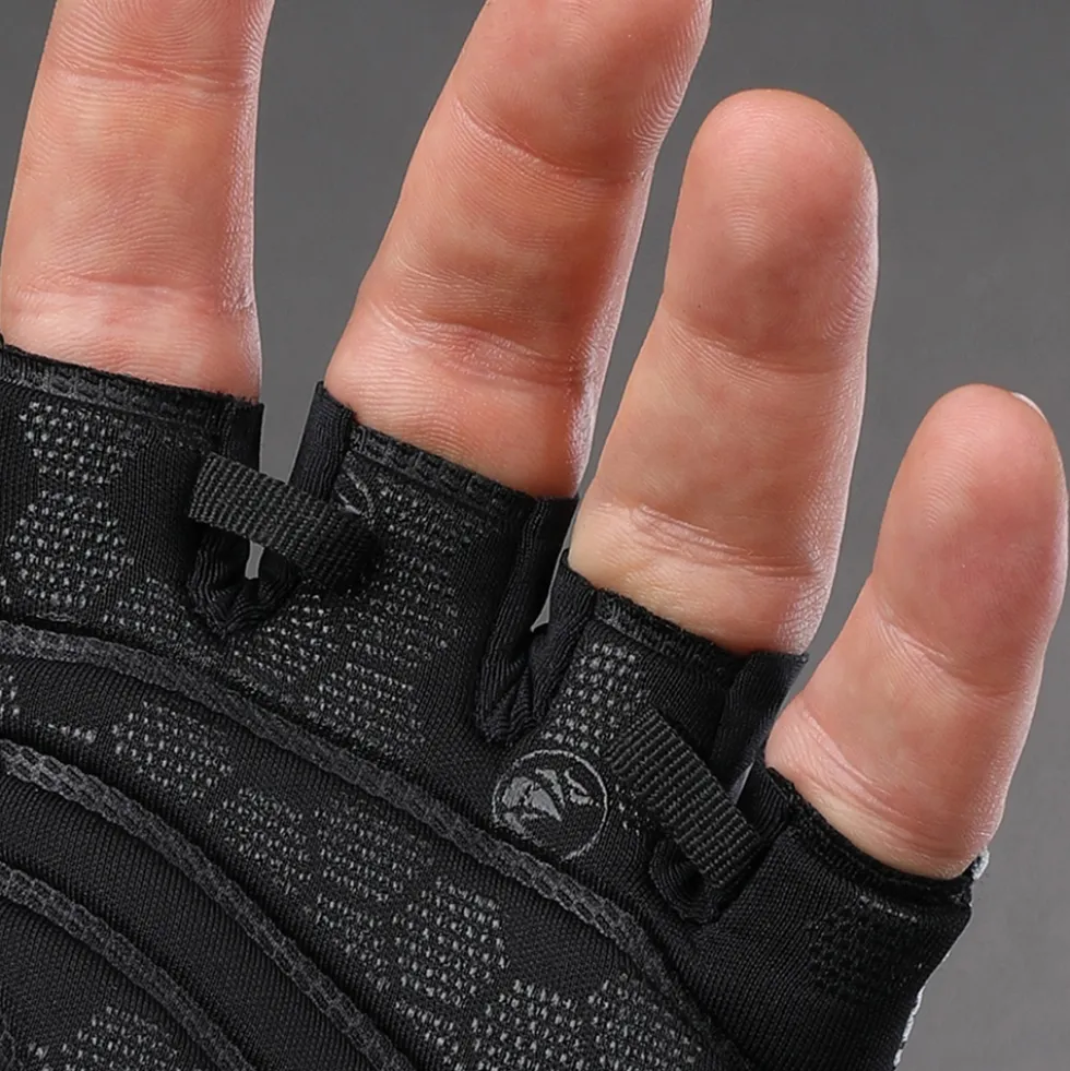 Chiba Solar II Handschoenen met Korte Vingers - zwart/rood