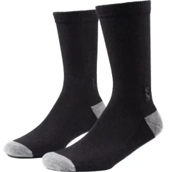 CHROME Merino Crew Sokken - Black