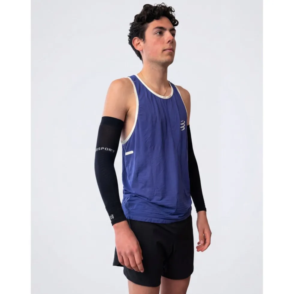 Compressport ArmForce Ultralight Compressie Armwarmers - zwart
