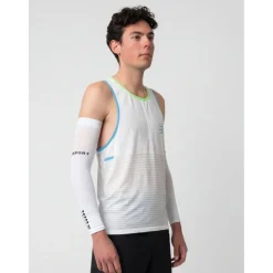Compressport ArmForce Ultralight Compressie Armwarmers - wit