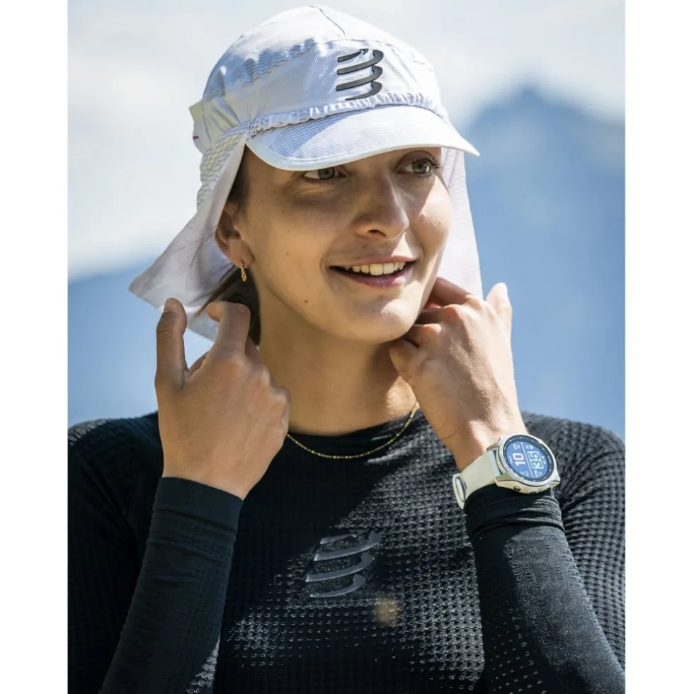 Compressport Ice Cap Sun Shade - white