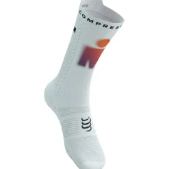 Compressport Pro Racing Bike Compressiesokken v4.0 - Ironman 2025 - white/sunset - L1